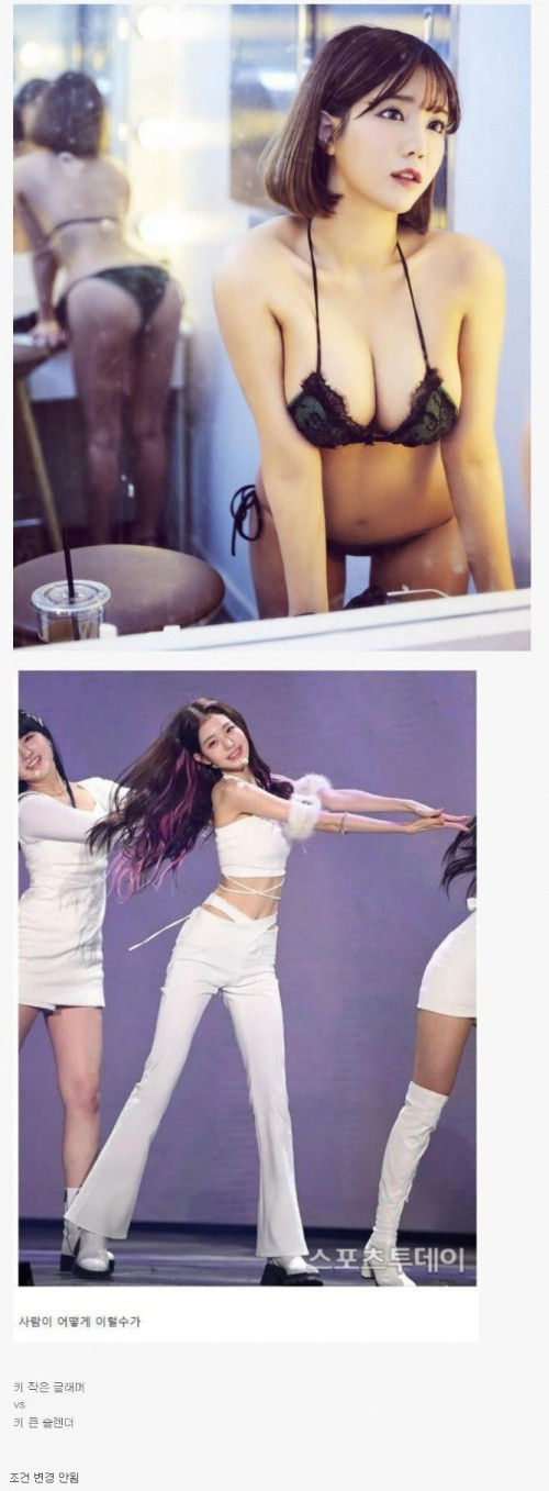 여자 체형 뭐가 좋음?